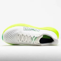 HOKA Mach 6 Men's White/Neon Lime -Famous Shoes Store 043048 2