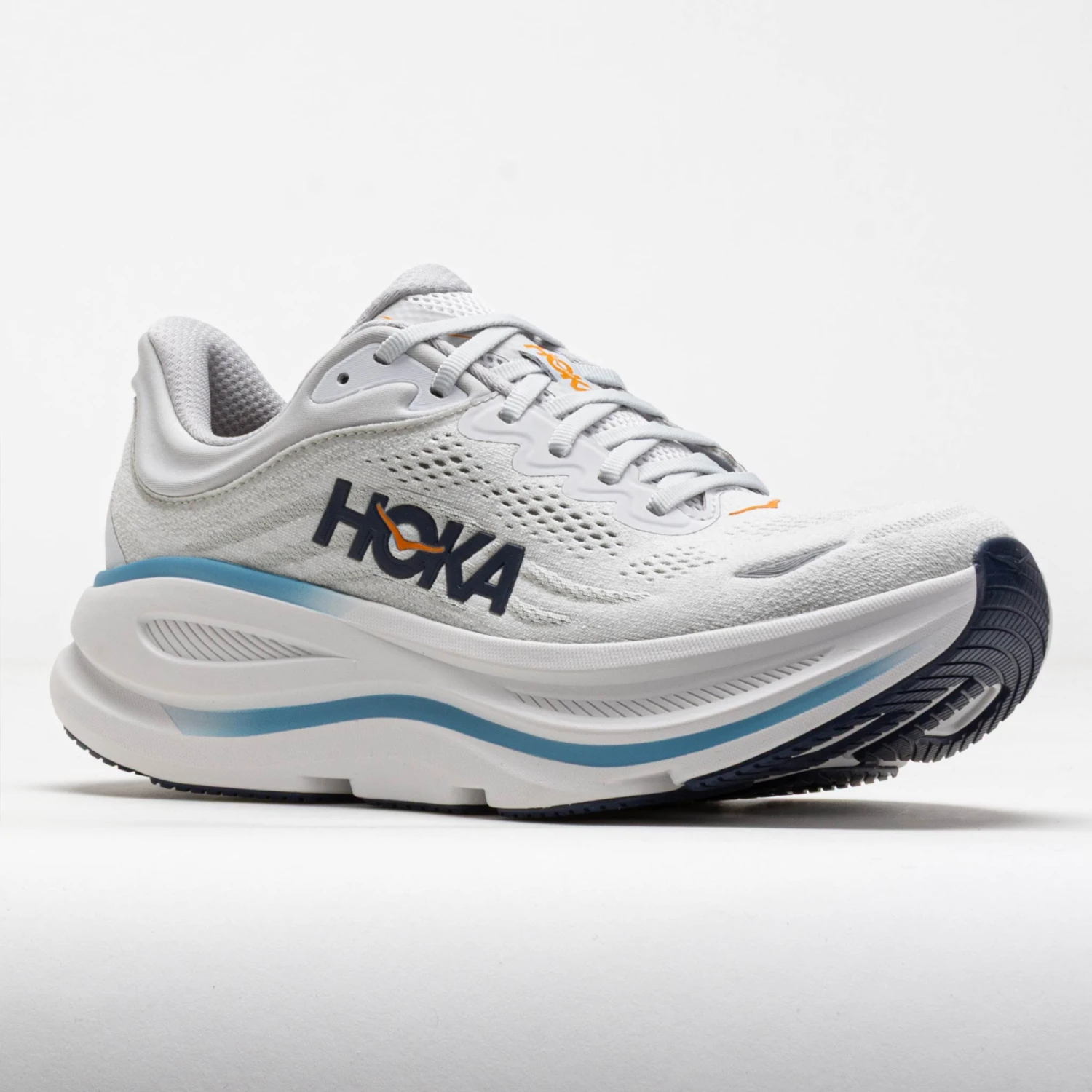 HOKA Bondi 9 Men's Stardust/Cosmic Grey 7 HOKA Bondi 9 Men's Stardust/Cosmic Grey - Image 5