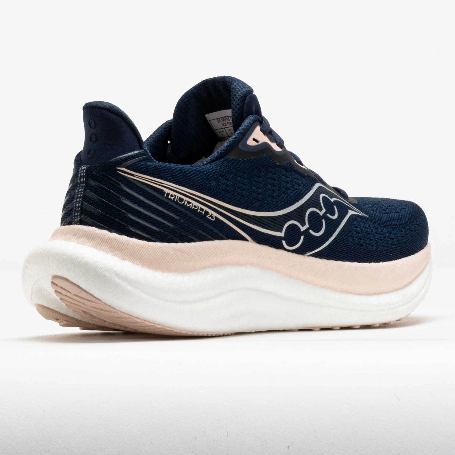Saucony Triumph 23 Women's Navy/Cameo 8 Saucony Triumph 23 Women's Navy/Cameo - Image 6