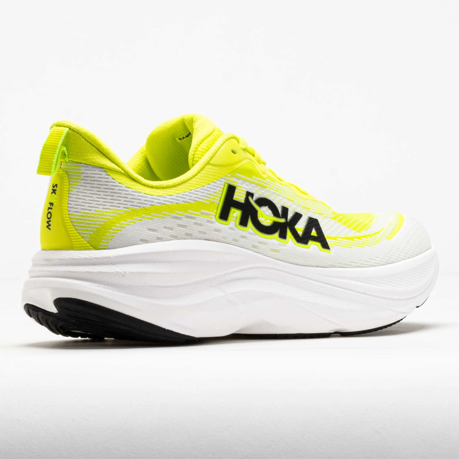 HOKA Skyflow Men's Neon HOKA Citrus/Neon White 8 HOKA Skyflow Men's Neon HOKA Citrus/Neon White - Image 6