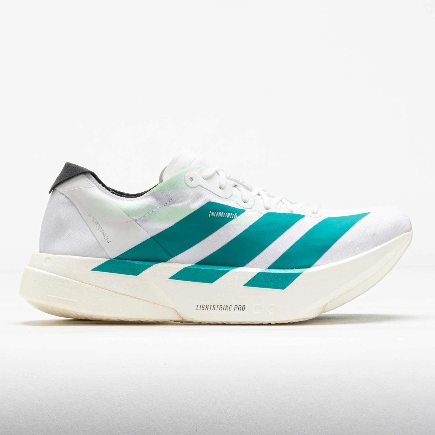 Adidas Adizero Adios Pro 4 Men's White/Pure Teal/Carbon 3 Adidas Adizero Adios Pro 4 Men's White/Pure Teal/Carbon