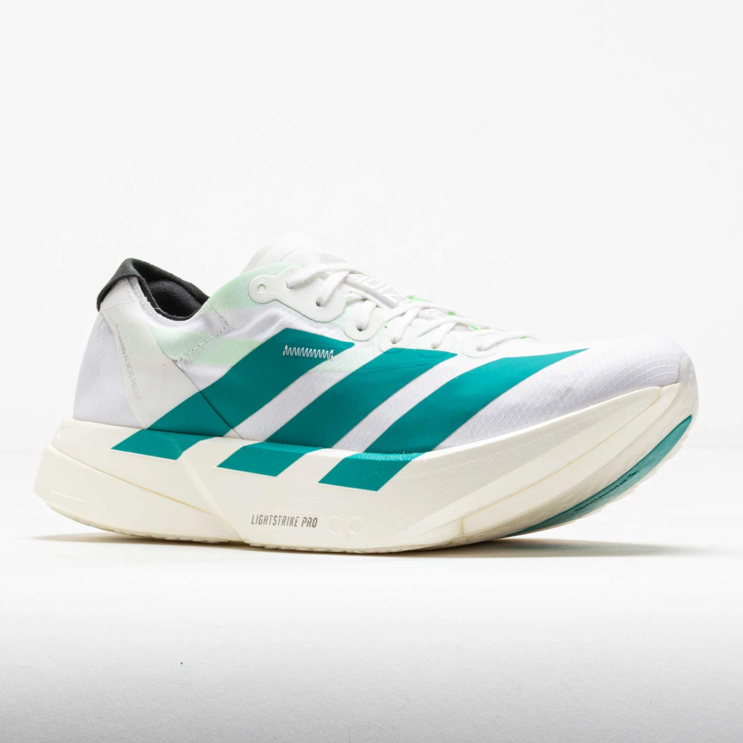 Adidas Adizero Adios Pro 4 Men's White/Pure Teal/Carbon 7 Adidas Adizero Adios Pro 4 Men's White/Pure Teal/Carbon - Image 5