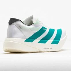 Adidas Adizero Adios Pro 4 Men's White/Pure Teal/Carbon 13 Adidas Adizero Adios Pro 4 Men's White/Pure Teal/Carbon -Famous Shoes Store 043283 6