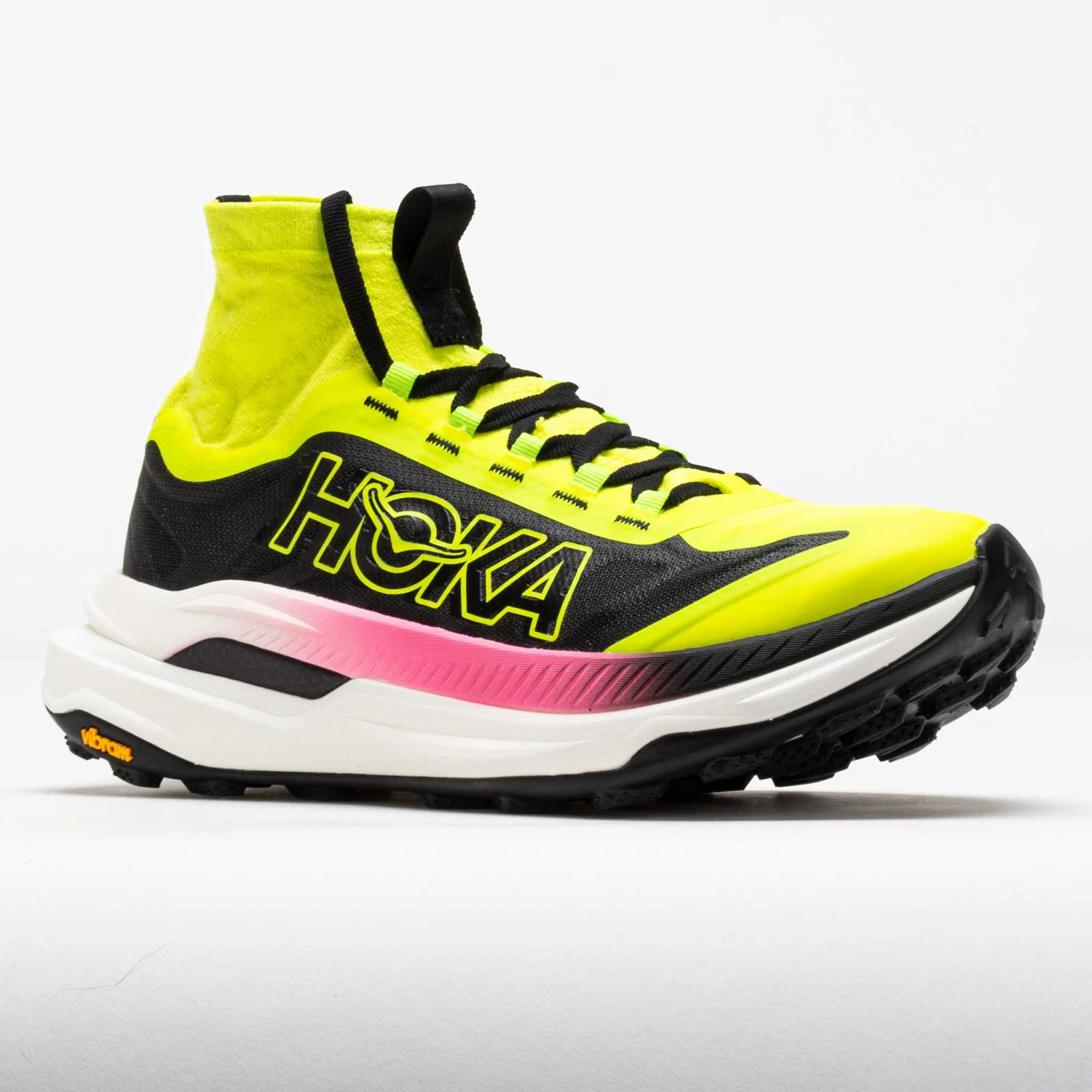 HOKA Tecton X 3 Men's Neon HOKA Citrus/Black 7 HOKA Tecton X 3 Men's Neon HOKA Citrus/Black - Image 5