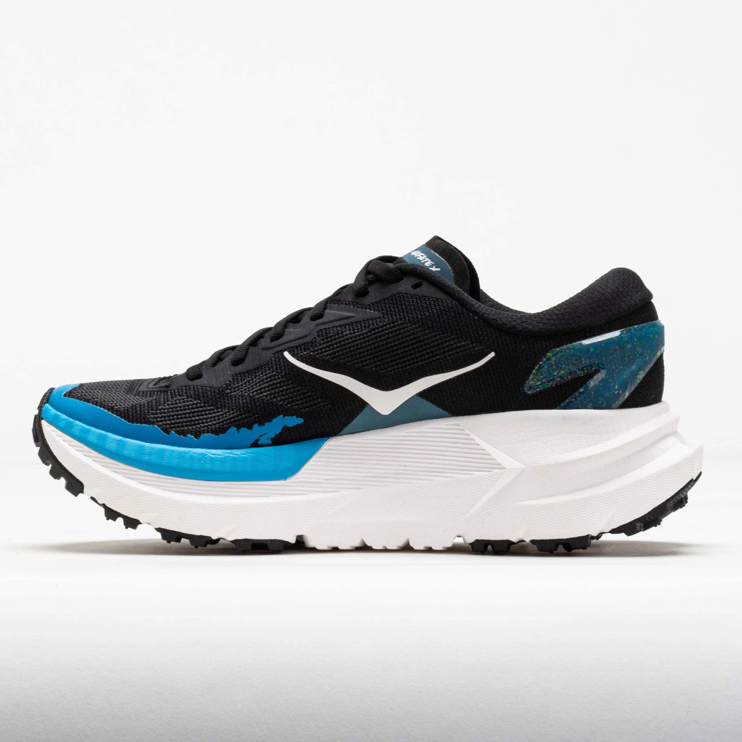 HOKA Mafate X Men's Black/Skyward Blue 4 HOKA Mafate X Men's Black/Skyward Blue - Image 2