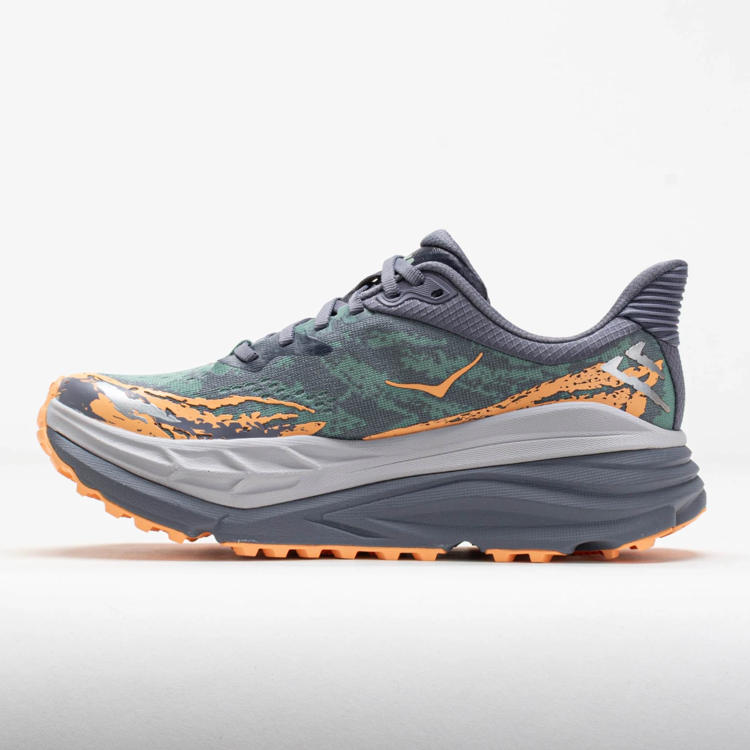 HOKA Stinson 7 Women's Grey Skies/Pale Tangerine 4 HOKA Stinson 7 Women's Grey Skies/Pale Tangerine - Image 2
