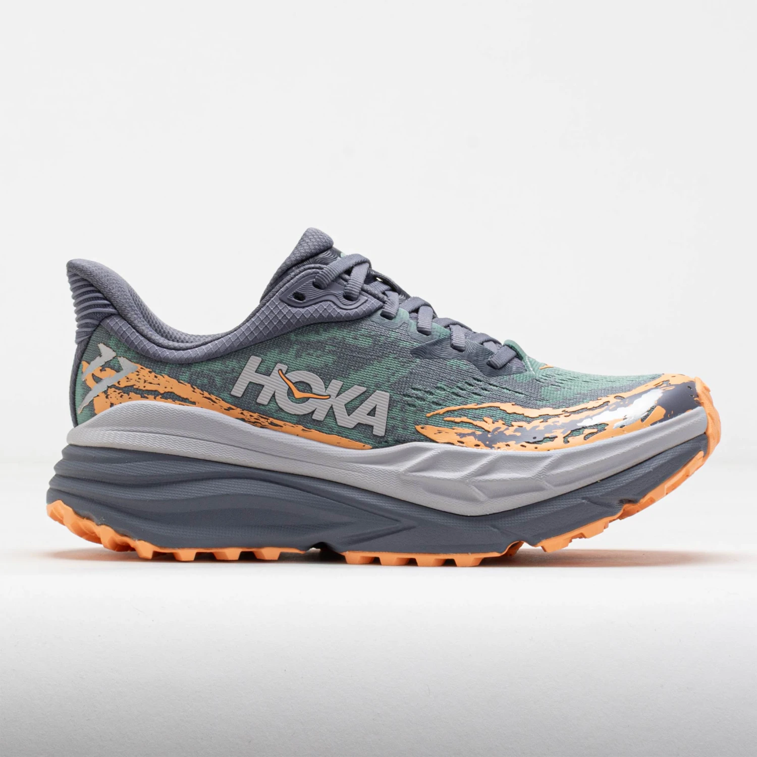 HOKA Stinson 7 Women's Grey Skies/Pale Tangerine 3 HOKA Stinson 7 Women's Grey Skies/Pale Tangerine