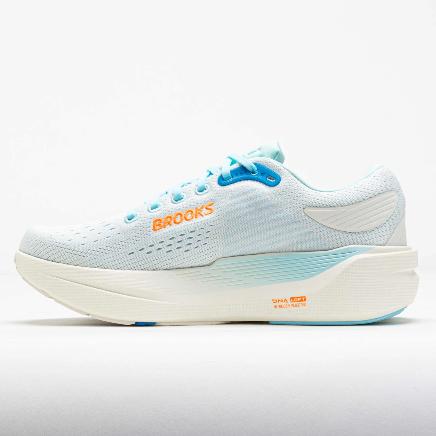 Brooks Ghost Max 3 Men's Bluewash/Atomizer/Orange 4 Brooks Ghost Max 3 Men's Bluewash/Atomizer/Orange - Image 2