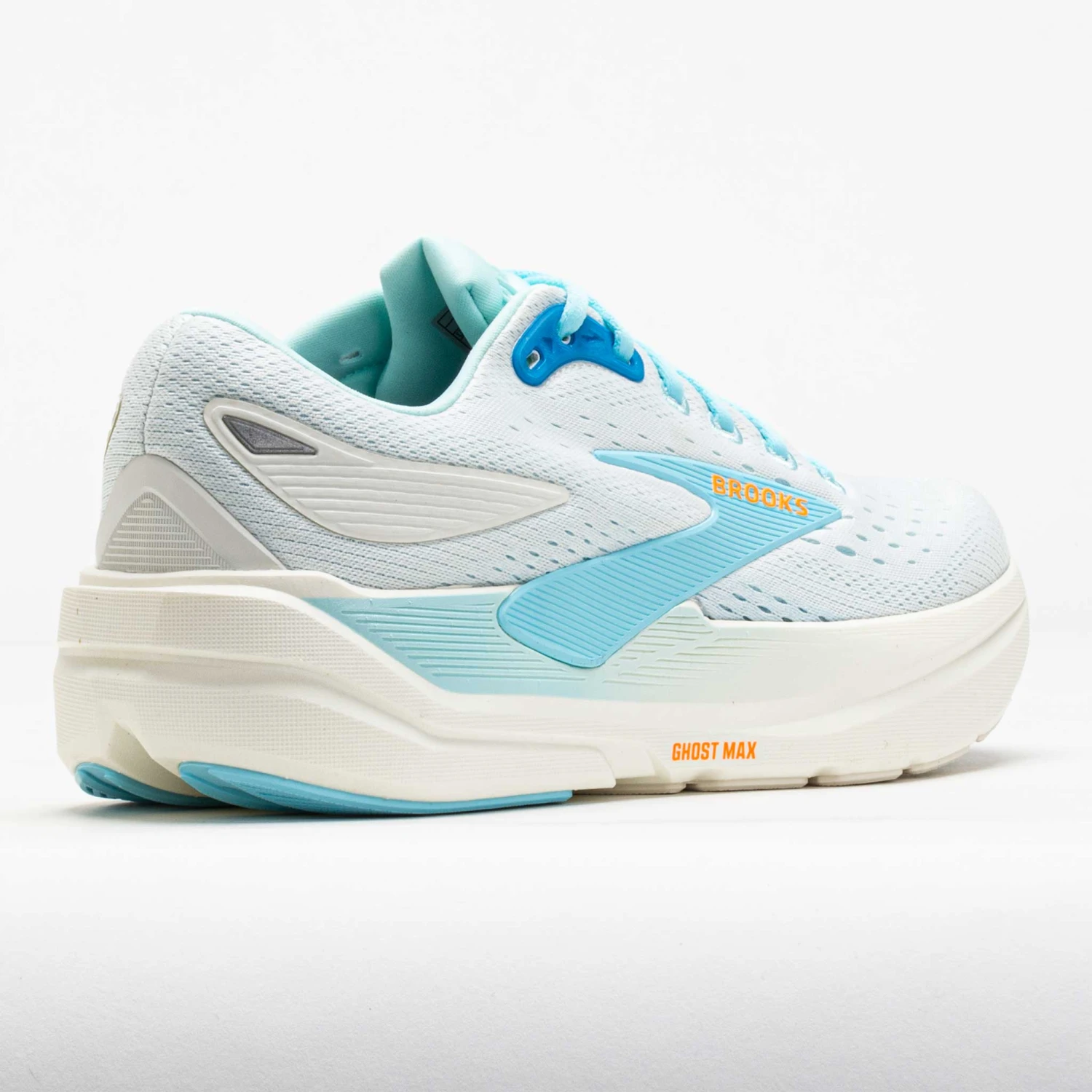 Brooks Ghost Max 3 Men's Bluewash/Atomizer/Orange 8 Brooks Ghost Max 3 Men's Bluewash/Atomizer/Orange - Image 6