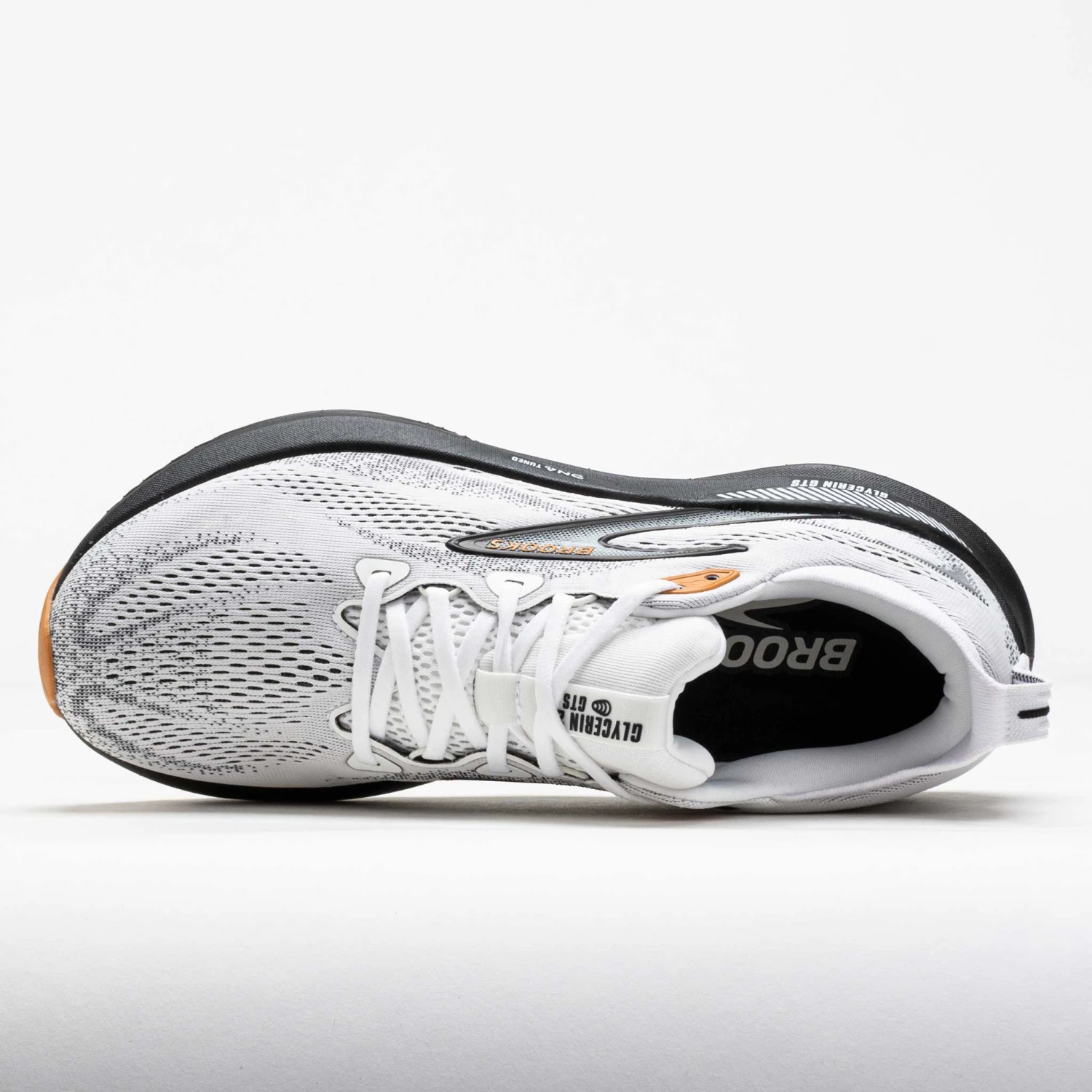 Brooks Glycerin GTS 22 Men's White/Grey/Black 5 Brooks Glycerin GTS 22 Men's White/Grey/Black - Image 3