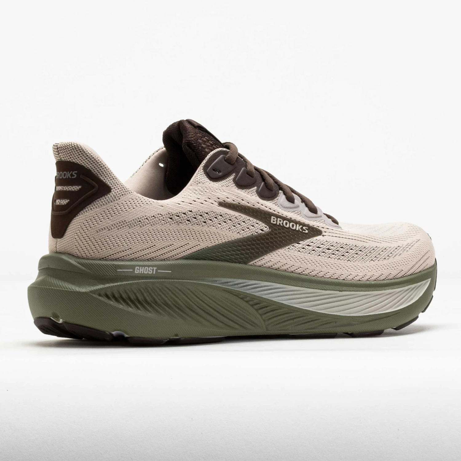 Brooks Ghost 17 Men's Chateau Grey/Grown/Olive 8 Brooks Ghost 17 Men's Chateau Grey/Grown/Olive - Image 6