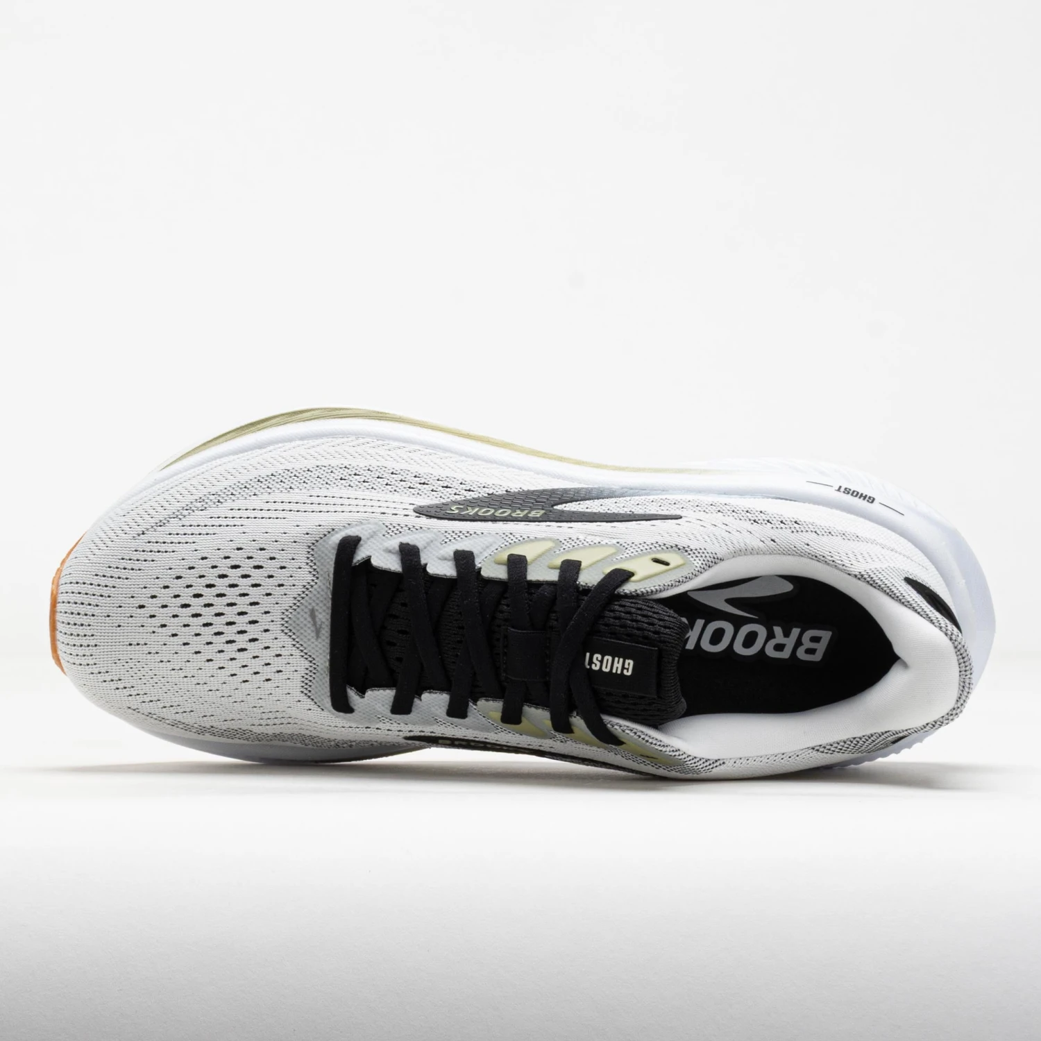 Brooks Ghost 17 Men's White/Black/Tea 5 Brooks Ghost 17 Men's White/Black/Tea - Image 3