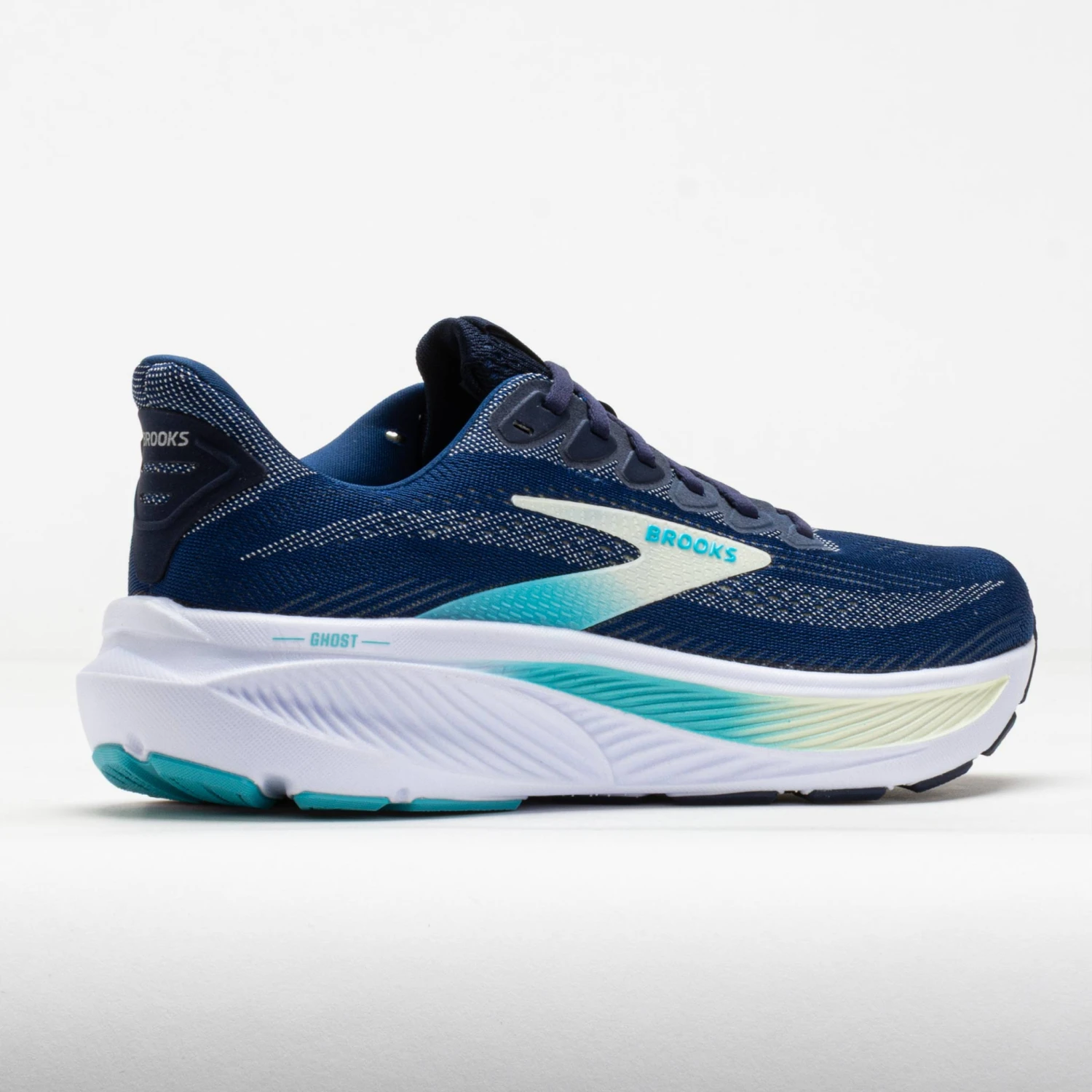 Brooks Ghost 17 Women's Navy/Green/Turquoise 8 Brooks Ghost 17 Women's Navy/Green/Turquoise - Image 6