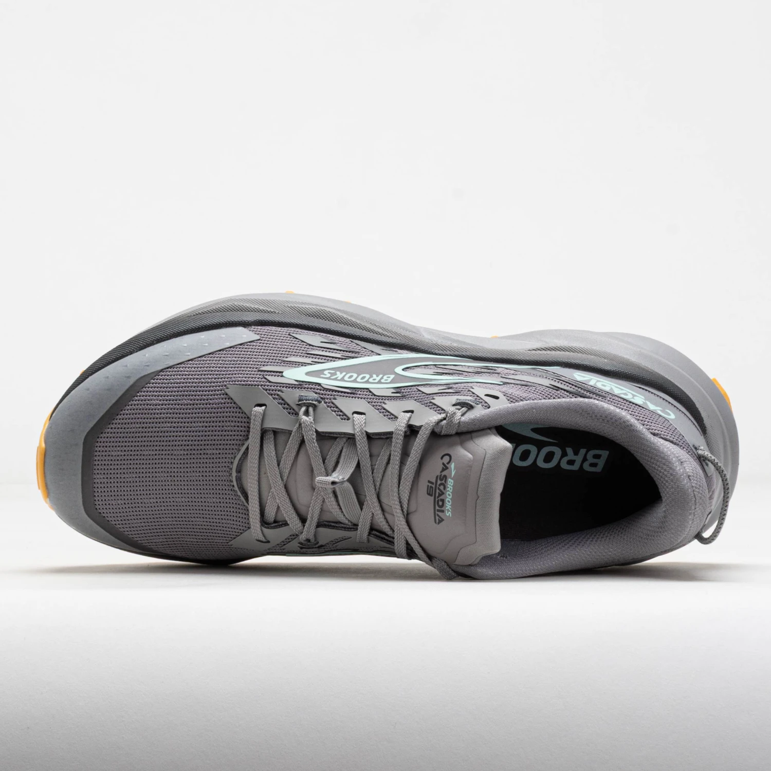 Brooks Cascadia 19 Men's Alloy/Ebony/Orange 5 Brooks Cascadia 19 Men's Alloy/Ebony/Orange - Image 3