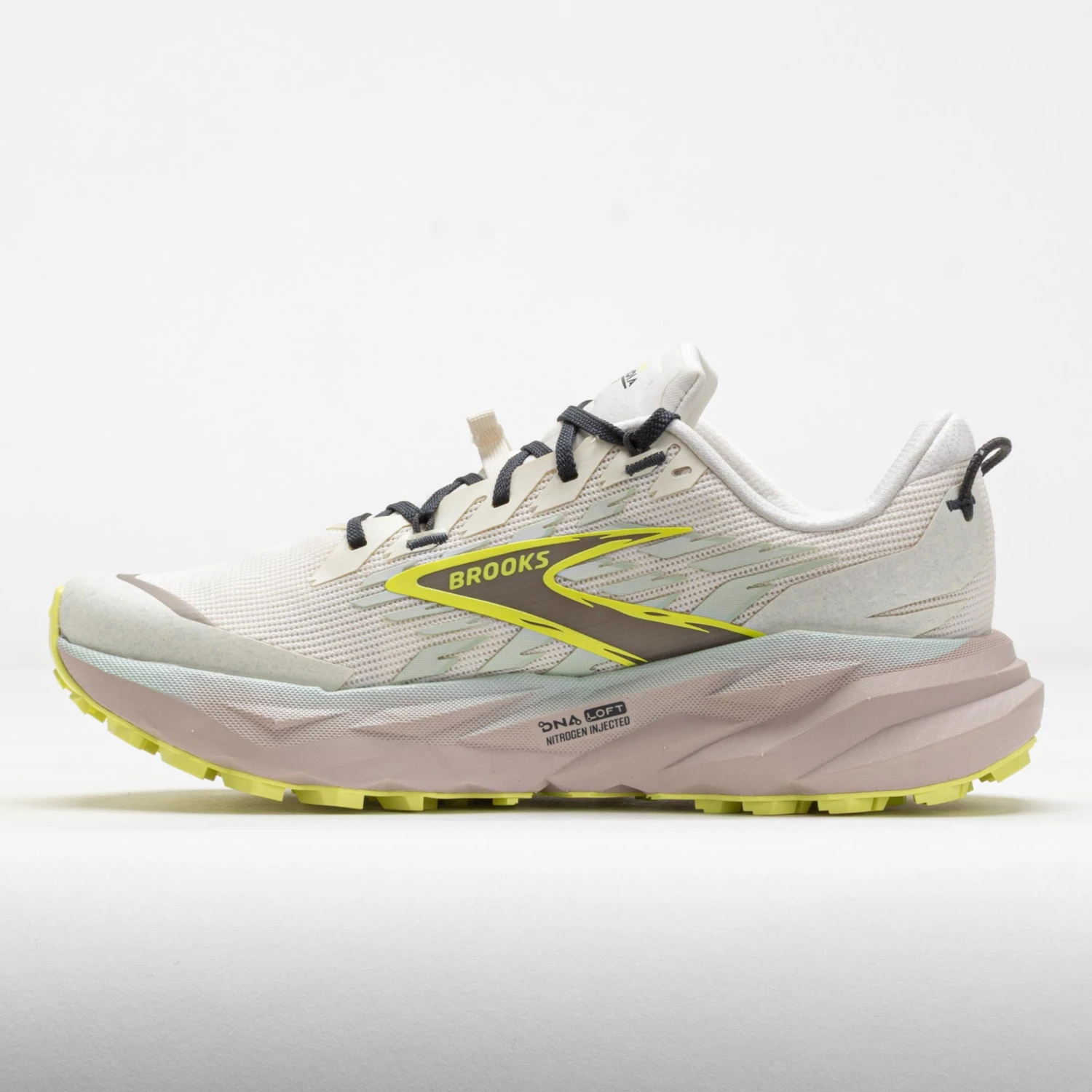 Brooks Cascadia 19 Women's Coconut/Misty Blue/Ebony 4 Brooks Cascadia 19 Women's Coconut/Misty Blue/Ebony - Image 2