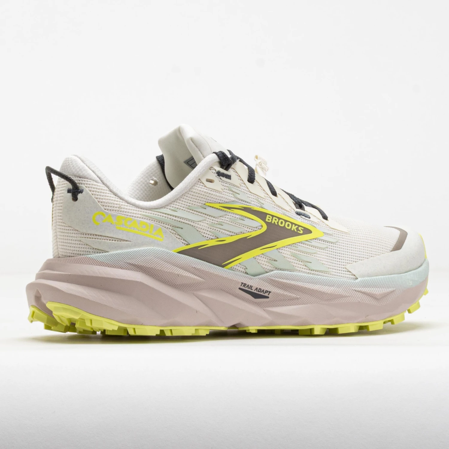 Brooks Cascadia 19 Women's Coconut/Misty Blue/Ebony 8 Brooks Cascadia 19 Women's Coconut/Misty Blue/Ebony - Image 6