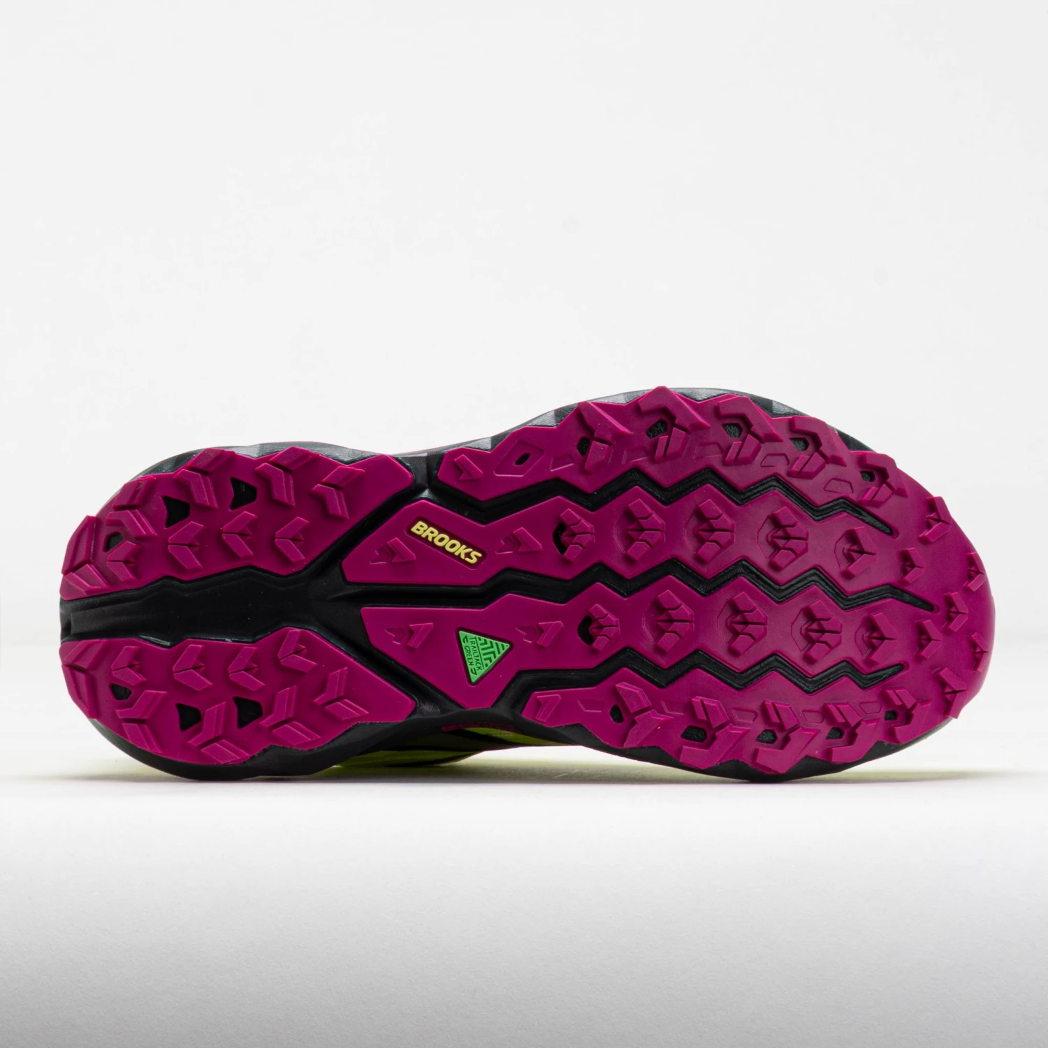 Brooks Cascadia 19 Women's Sunny Lime/Black/Magenta 6 Brooks Cascadia 19 Women's Sunny Lime/Black/Magenta - Image 4