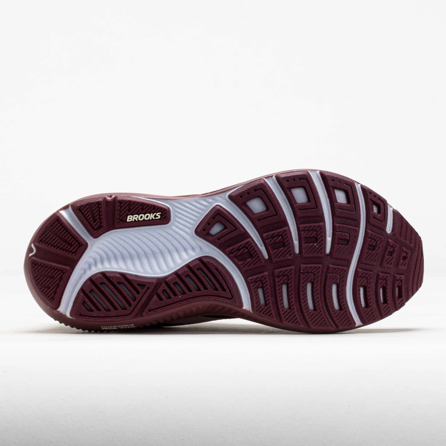 Brooks Ghost 17 Women's Burgundy/Pink/Green 6 Brooks Ghost 17 Women's Burgundy/Pink/Green - Image 4