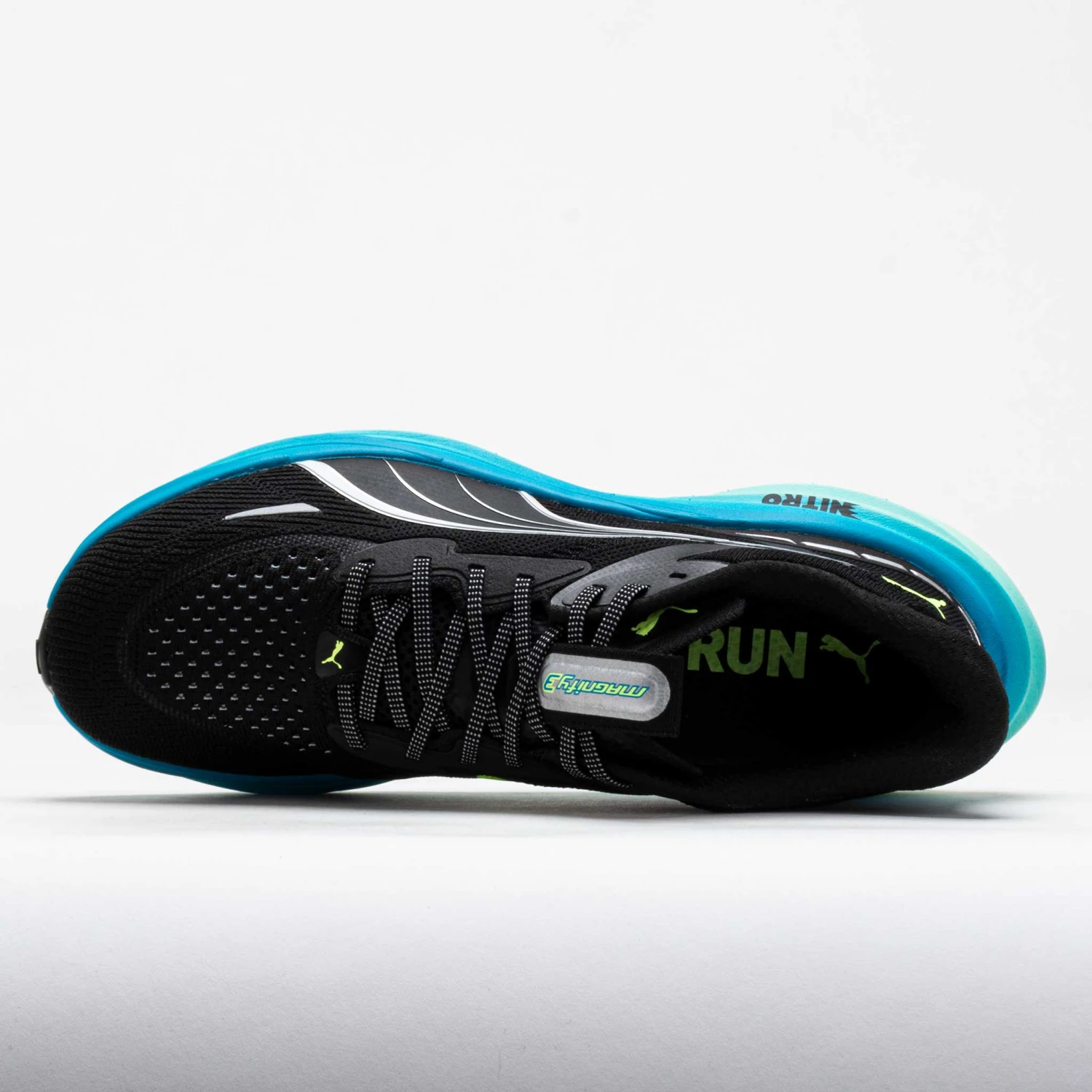 Puma Magnify NITRO 3 Men's Puma Black/Speed Blue 5 Puma Magnify NITRO 3 Men's Puma Black/Speed Blue - Image 3