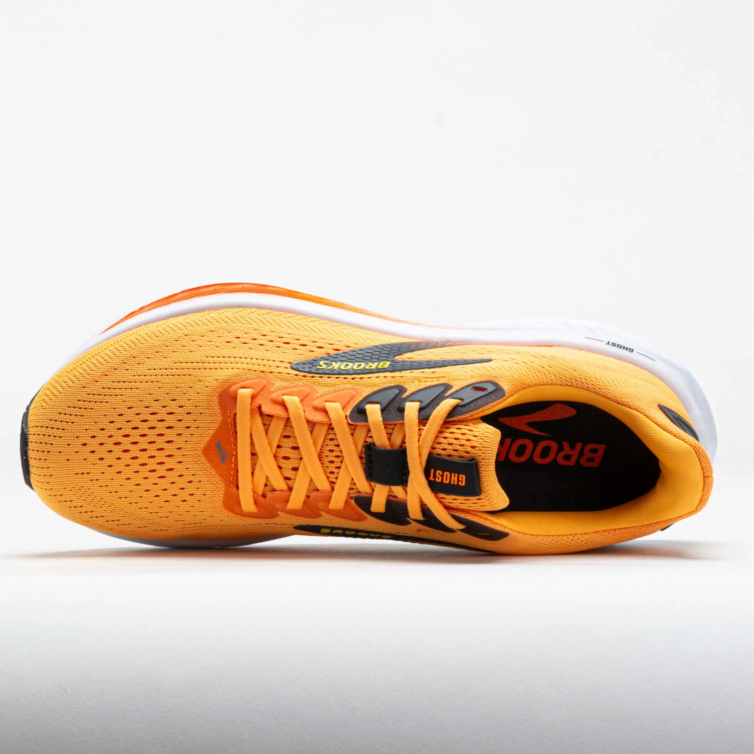 Brooks Ghost 17 Men's Blazing Orange/Yellow/Ebony 5 Brooks Ghost 17 Men's Blazing Orange/Yellow/Ebony - Image 3
