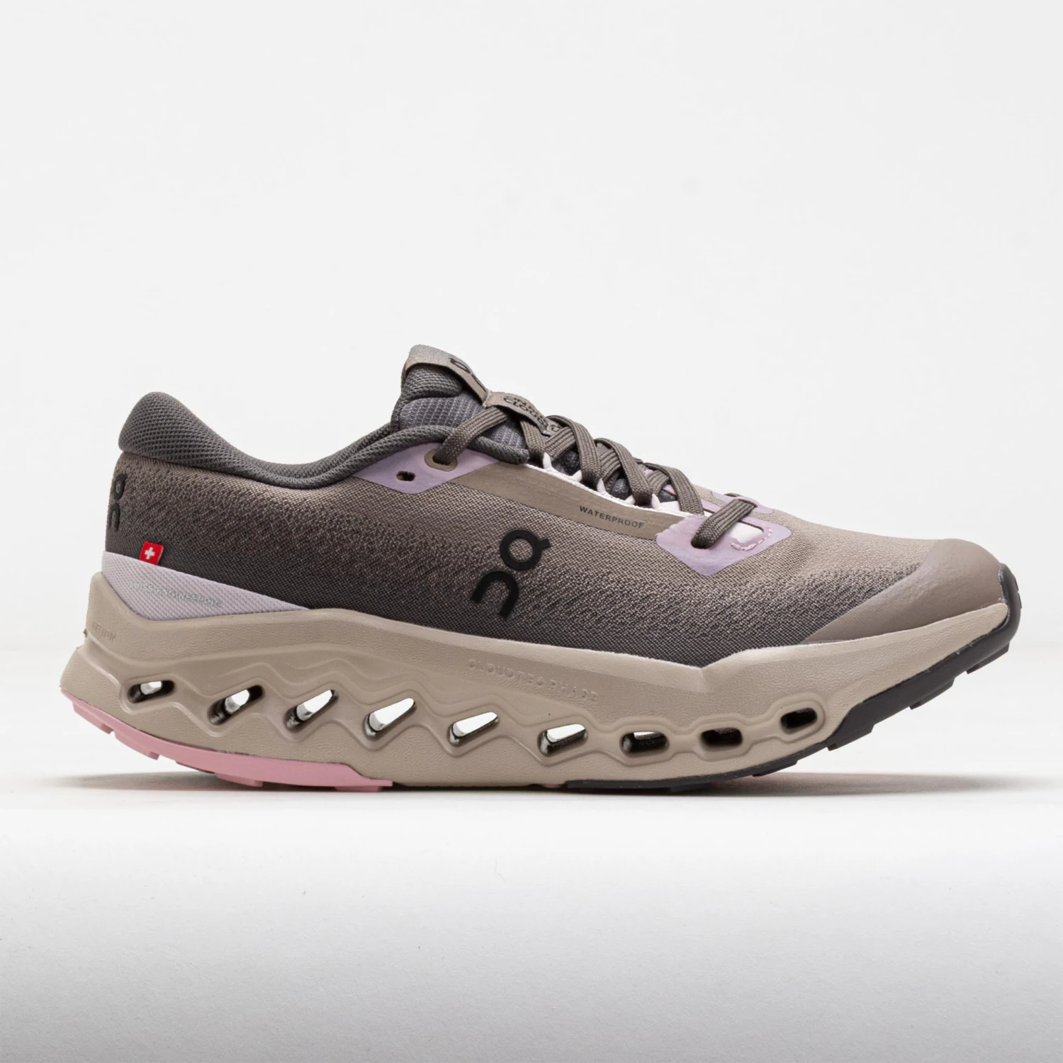 On Running On Cloudsurfer Trail 2 Waterproof Women's Cinder/Desert 2 On Running On Cloudsurfer Trail 2 Waterproof Women's Cinder/Desert