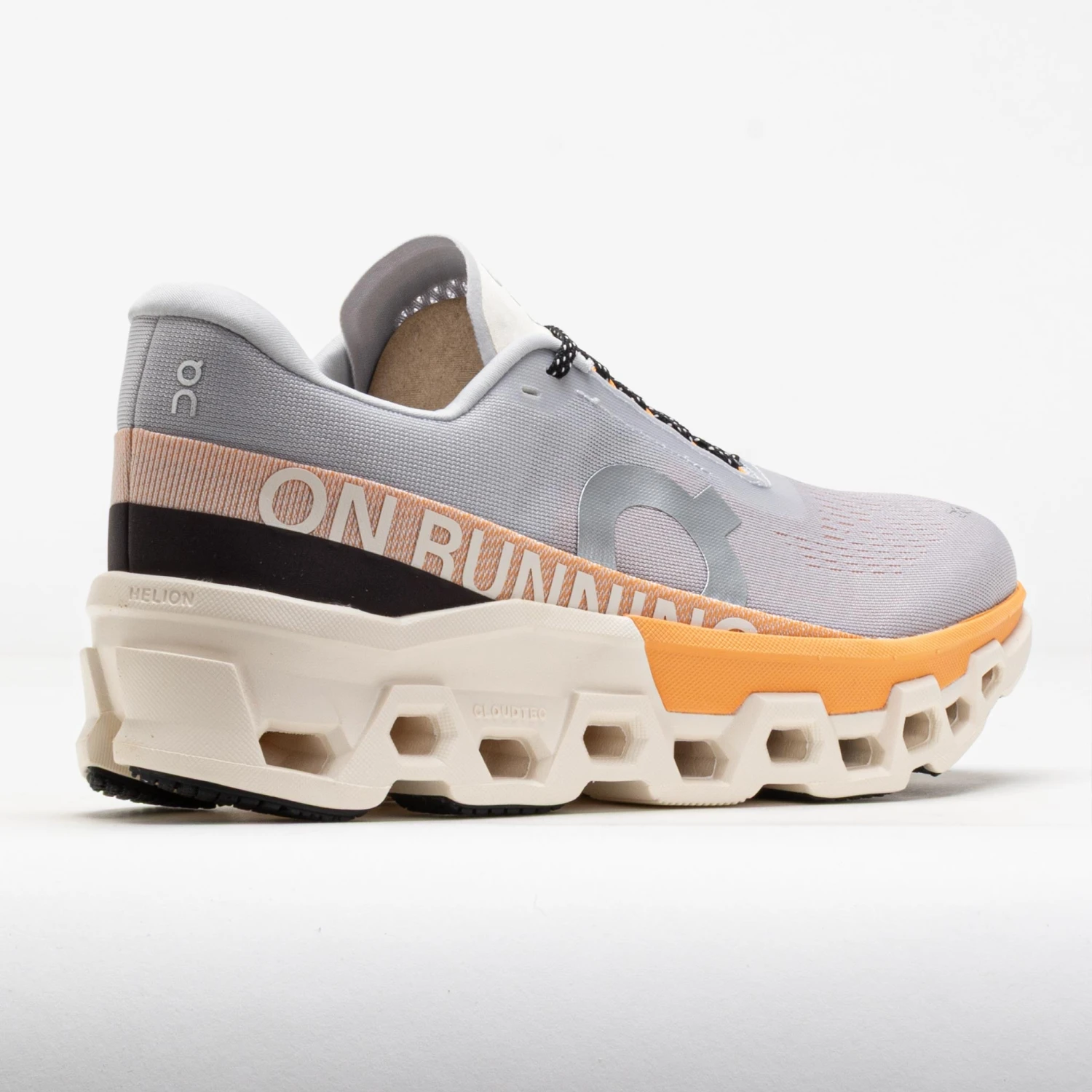 On Running On Cloudmonster 2 Men's Glacier/Tangerine 8 On Running On Cloudmonster 2 Men's Glacier/Tangerine - Image 6