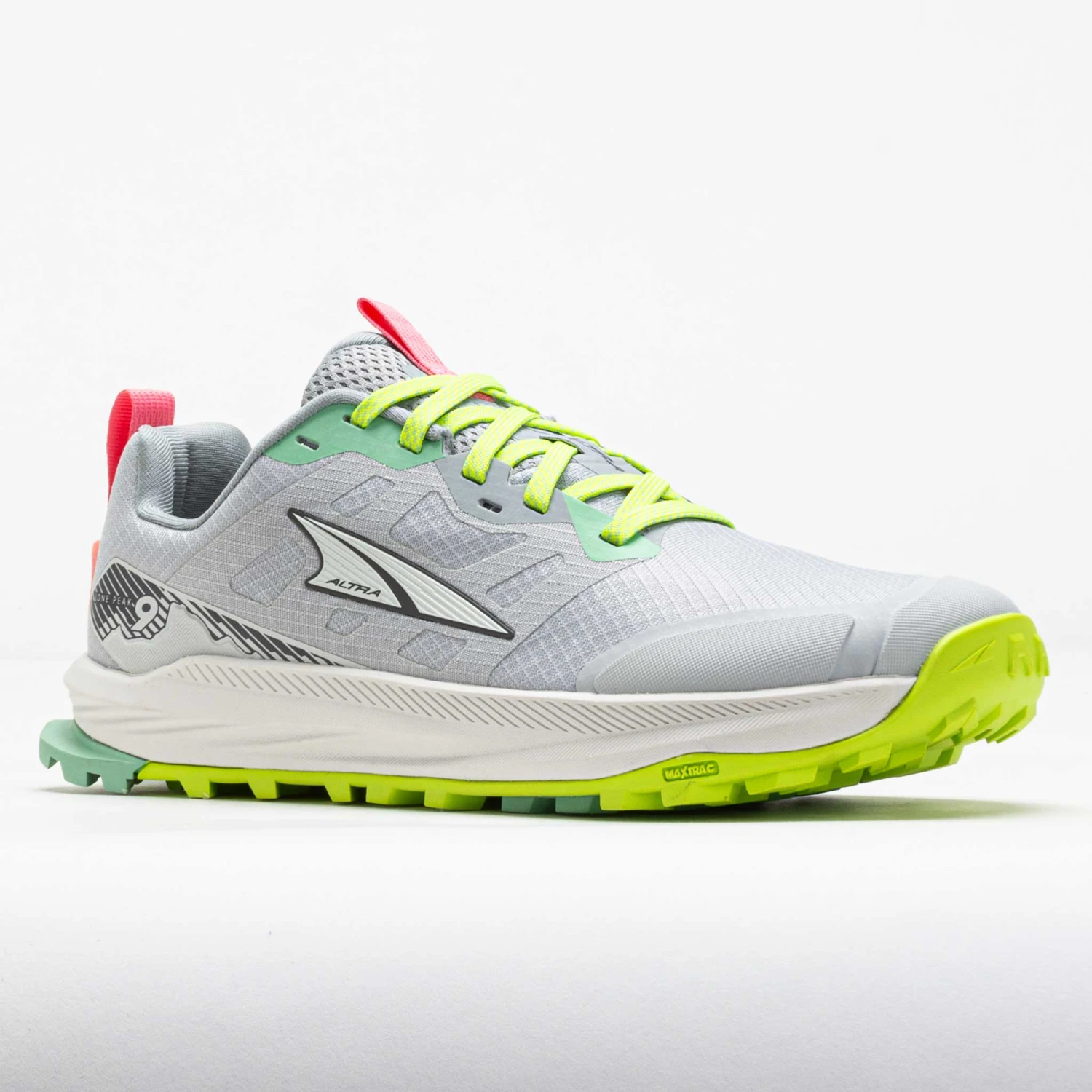 Altra Lone Peak 9 Women's Gray/Lime 7 Altra Lone Peak 9 Women's Gray/Lime - Image 5