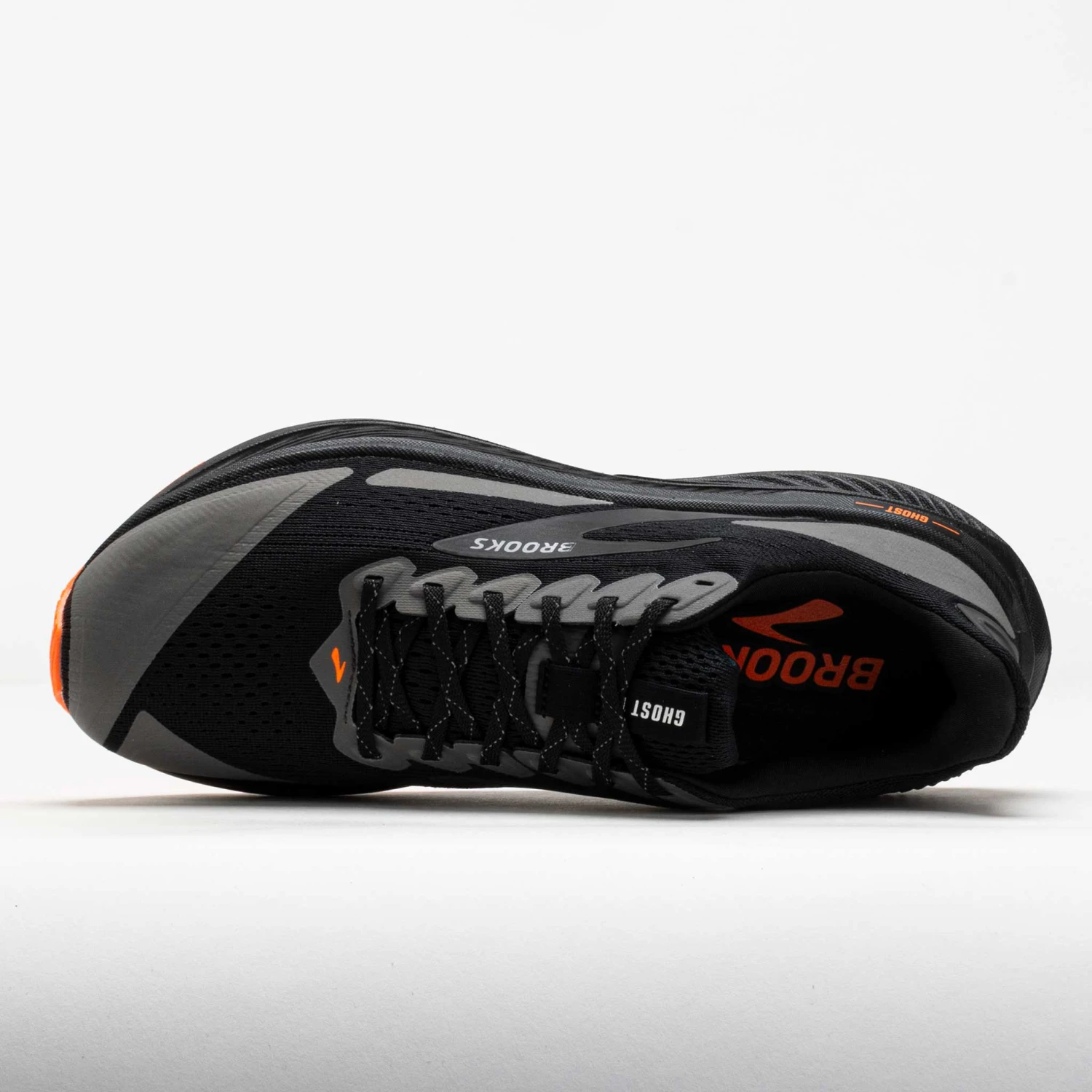 Brooks Ghost 17 Men's Black/Orange 5 Brooks Ghost 17 Men's Black/Orange - Image 3
