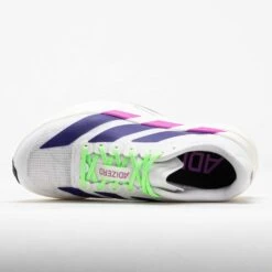 Adidas Adizero EVO SL Men's White/Purple 10 Adidas Adizero EVO SL Men's White/Purple -Famous Shoes Store 043751 2