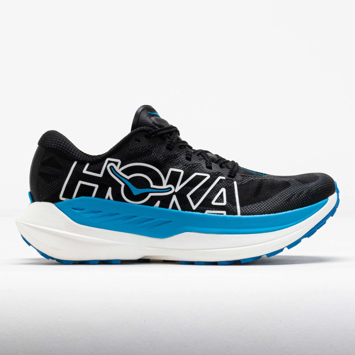 HOKA Rocket X Trail Women's Black/Skyward Blue 3 HOKA Rocket X Trail Women's Black/Skyward Blue