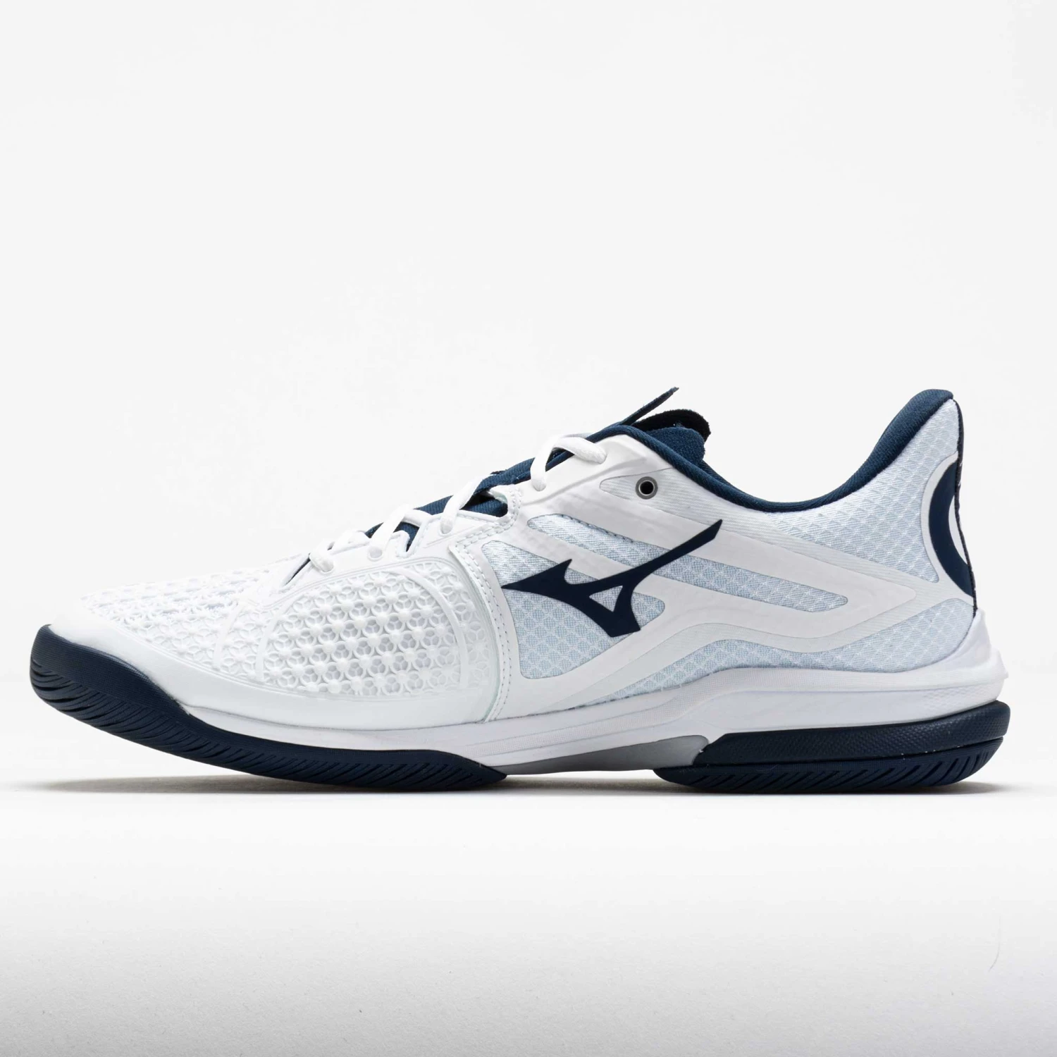 Mizuno Wave Exceed Tour 6 AC Men's White/Dress Blue 4 Mizuno Wave Exceed Tour 6 AC Men's White/Dress Blue - Image 2