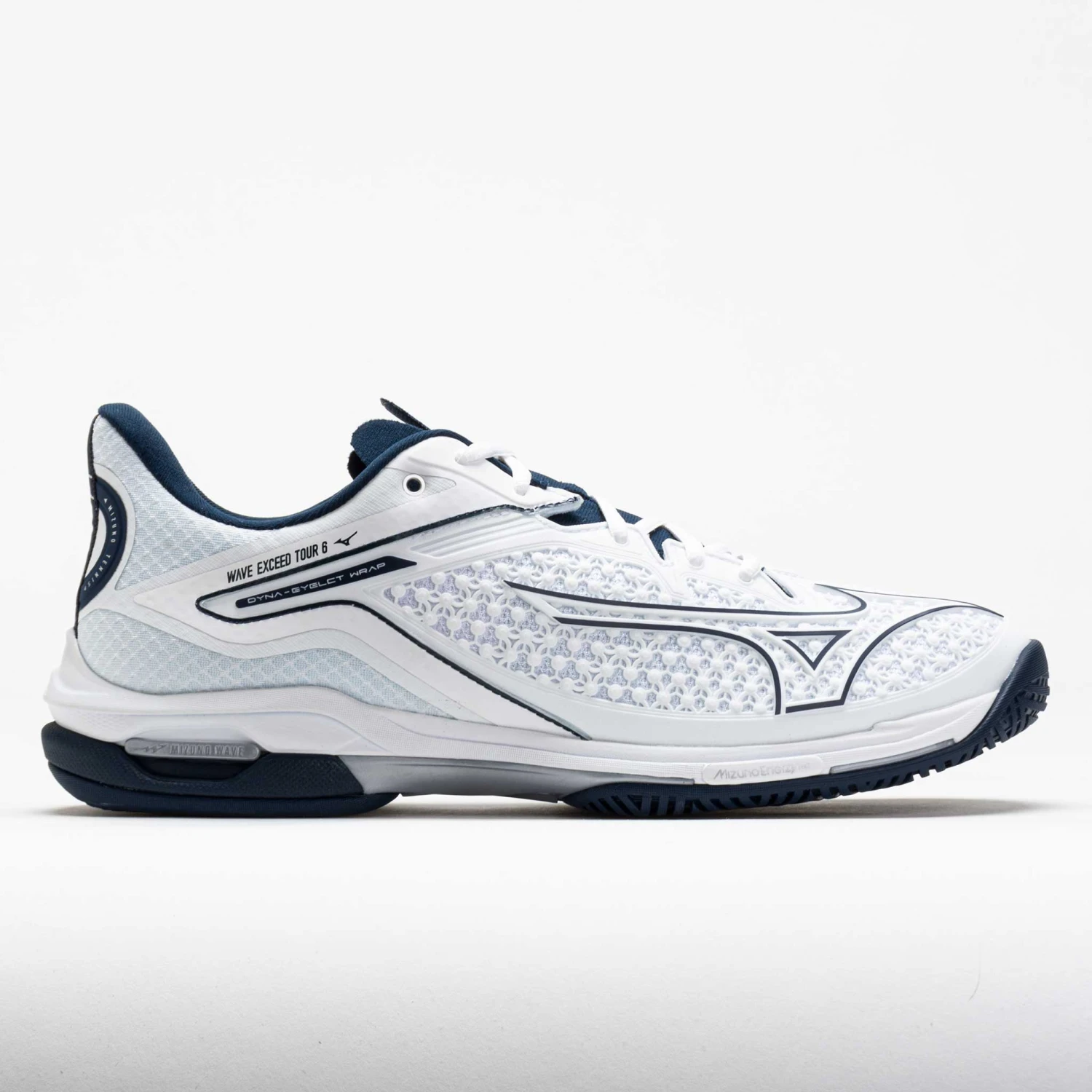 Mizuno Wave Exceed Tour 6 AC Men's White/Dress Blue 3 Mizuno Wave Exceed Tour 6 AC Men's White/Dress Blue
