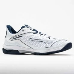 Mizuno Wave Exceed Tour 6 AC Men's White/Dress Blue 12 Mizuno Wave Exceed Tour 6 AC Men's White/Dress Blue -Famous Shoes Store 117653 5
