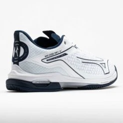 Mizuno Wave Exceed Tour 6 AC Men's White/Dress Blue 13 Mizuno Wave Exceed Tour 6 AC Men's White/Dress Blue -Famous Shoes Store 117653 6
