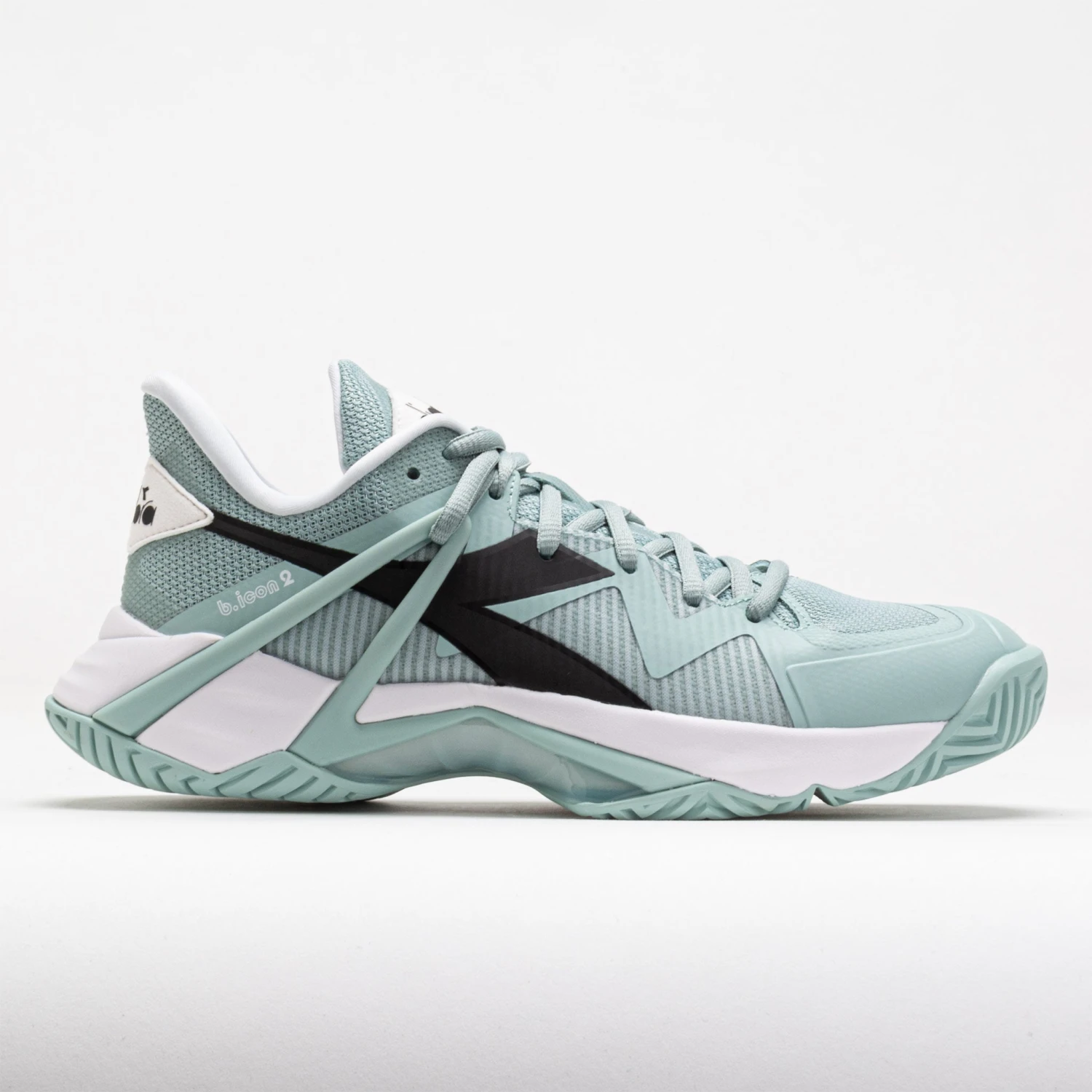 Diadora B.Icon 2 AG Women's Surf Spray/Black 3 Diadora B.Icon 2 AG Women's Surf Spray/Black