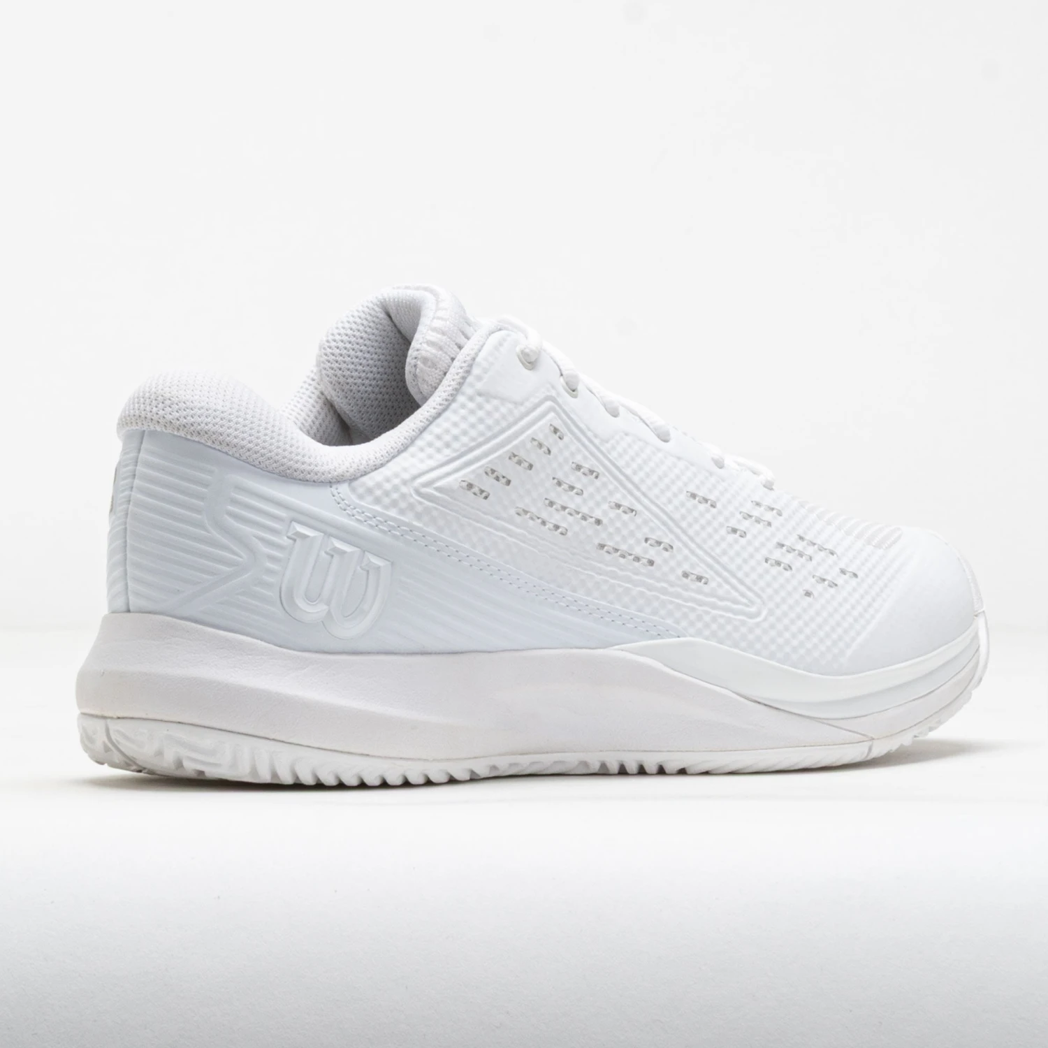 Wilson Rush Pro Ace Men's White/White/Black 8 Wilson Rush Pro Ace Men's White/White/Black - Image 6