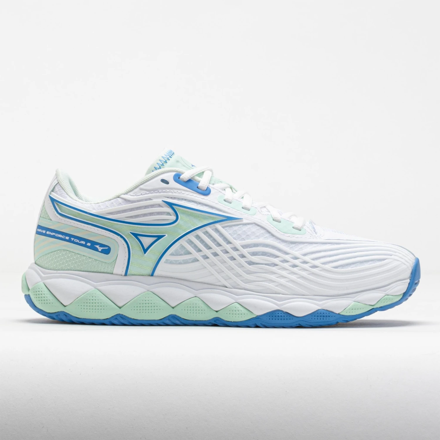 Mizuno Wave Enforce Tour 2 AC Women's White/Frontier Blue 3 Mizuno Wave Enforce Tour 2 AC Women's White/Frontier Blue