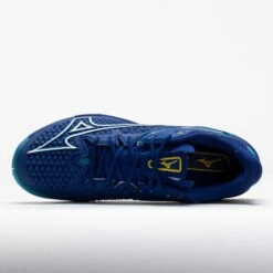 Mizuno Wave Exceed Tour 6 AC Men's Bellwether Blue/White -Famous Shoes Store 118102 2