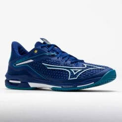 Mizuno Wave Exceed Tour 6 AC Men's Bellwether Blue/White -Famous Shoes Store 118102 5