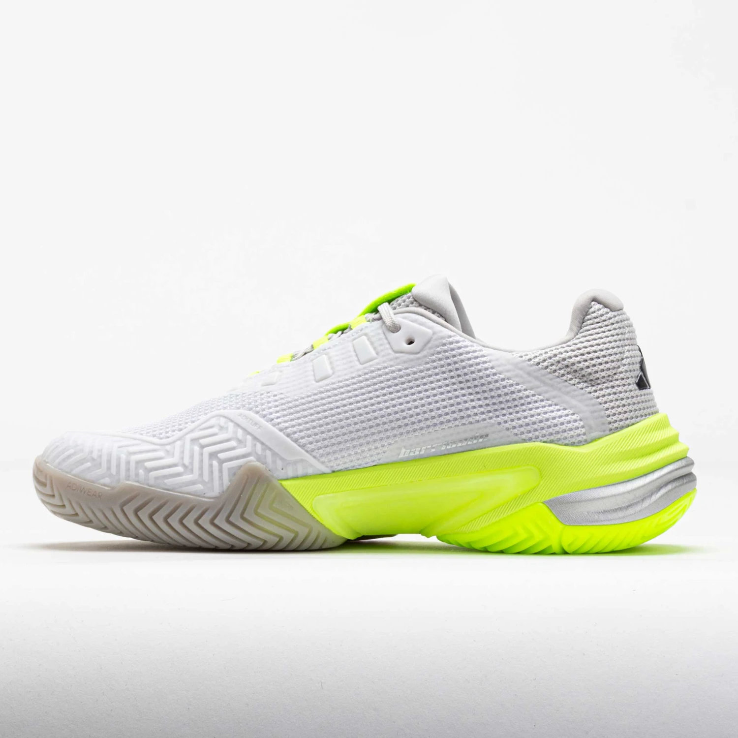 Adidas Barricade 13 Women's White/Iron Metallic/Lucid Lemon 4 Adidas Barricade 13 Women's White/Iron Metallic/Lucid Lemon - Image 2