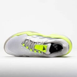 Adidas Barricade 13 Women's White/Iron Metallic/Lucid Lemon 10 Adidas Barricade 13 Women's White/Iron Metallic/Lucid Lemon -Famous Shoes Store 118190 2