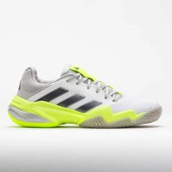 Adidas Barricade 13 Women's White/Iron Metallic/Lucid Lemon
