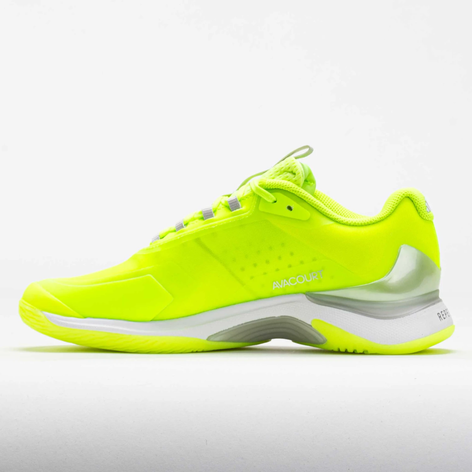 Adidas AvaCourt 2 Women's Lucid Lemon/Zero Metallic/White 4 Adidas AvaCourt 2 Women's Lucid Lemon/Zero Metallic/White - Image 2