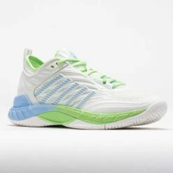 K-Swiss Hypercourt Supreme 2 Women's White/Paradise Green/Dutch Canal -Famous Shoes Store 118286 5