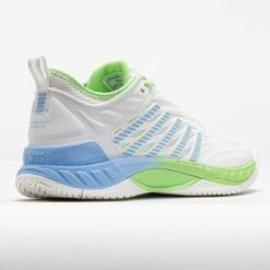 K-Swiss Hypercourt Supreme 2 Women's White/Paradise Green/Dutch Canal -Famous Shoes Store 118286 6