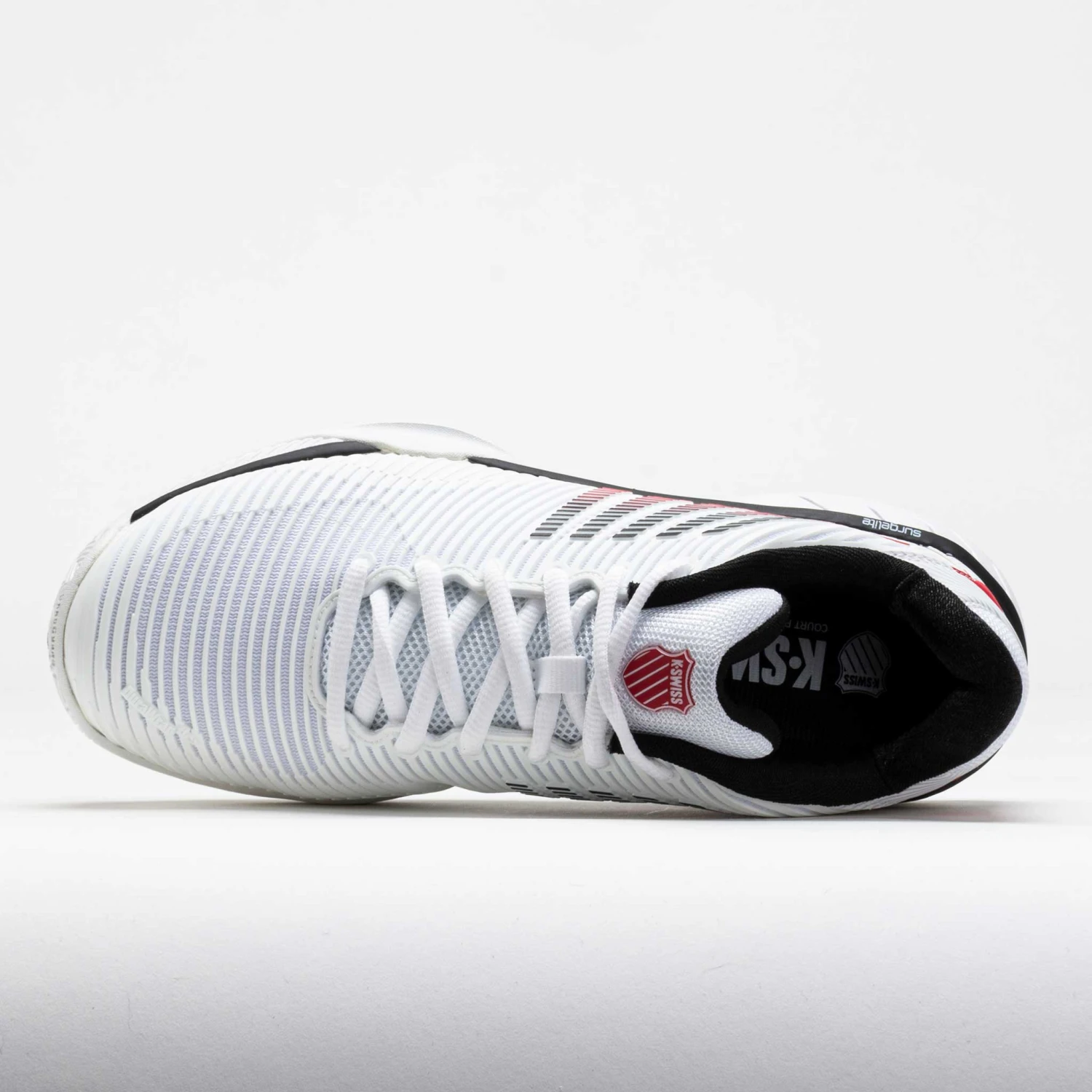 K-Swiss Hypercourt Express 2 Men's White/Black/Mars Red 5 K-Swiss Hypercourt Express 2 Men's White/Black/Mars Red - Image 3