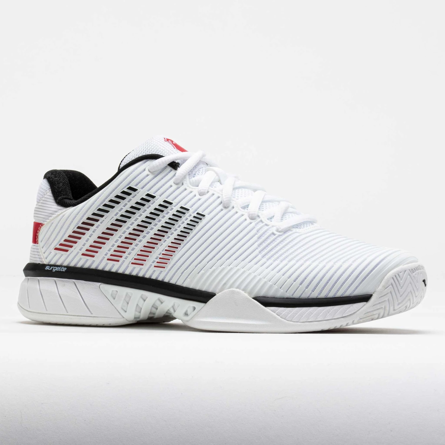 K-Swiss Hypercourt Express 2 Men's White/Black/Mars Red 7 K-Swiss Hypercourt Express 2 Men's White/Black/Mars Red - Image 5