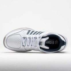 K-Swiss Court Express 2 Men's White/Stargazer/Vapor Blue -Famous Shoes Store 118296 2