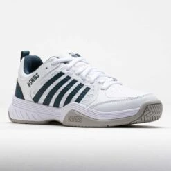 K-Swiss Court Express 2 Men's White/Stargazer/Vapor Blue -Famous Shoes Store 118296 5
