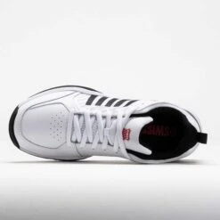 K-Swiss Court Express 2 Men's White/Black/Mars Red -Famous Shoes Store 118297 2